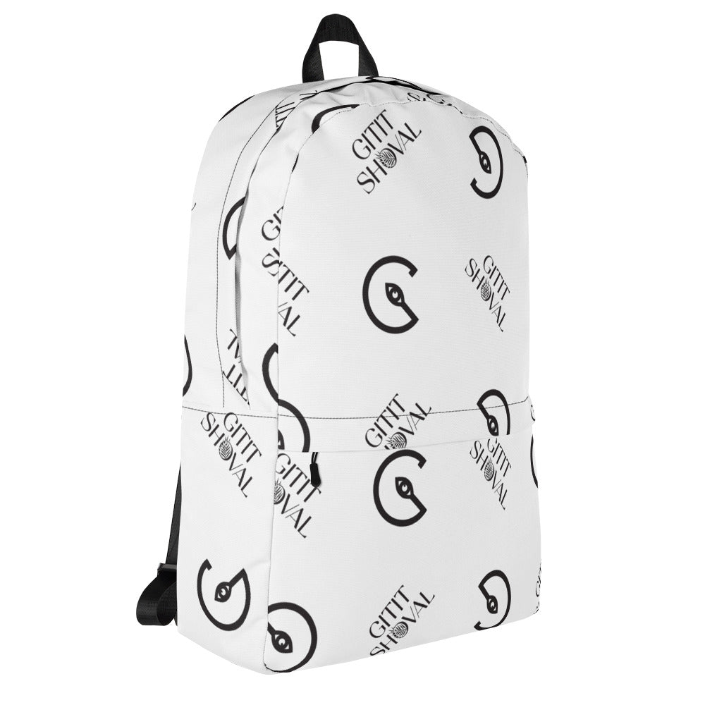 Gitit Shoval Logo Pattern Backpack
